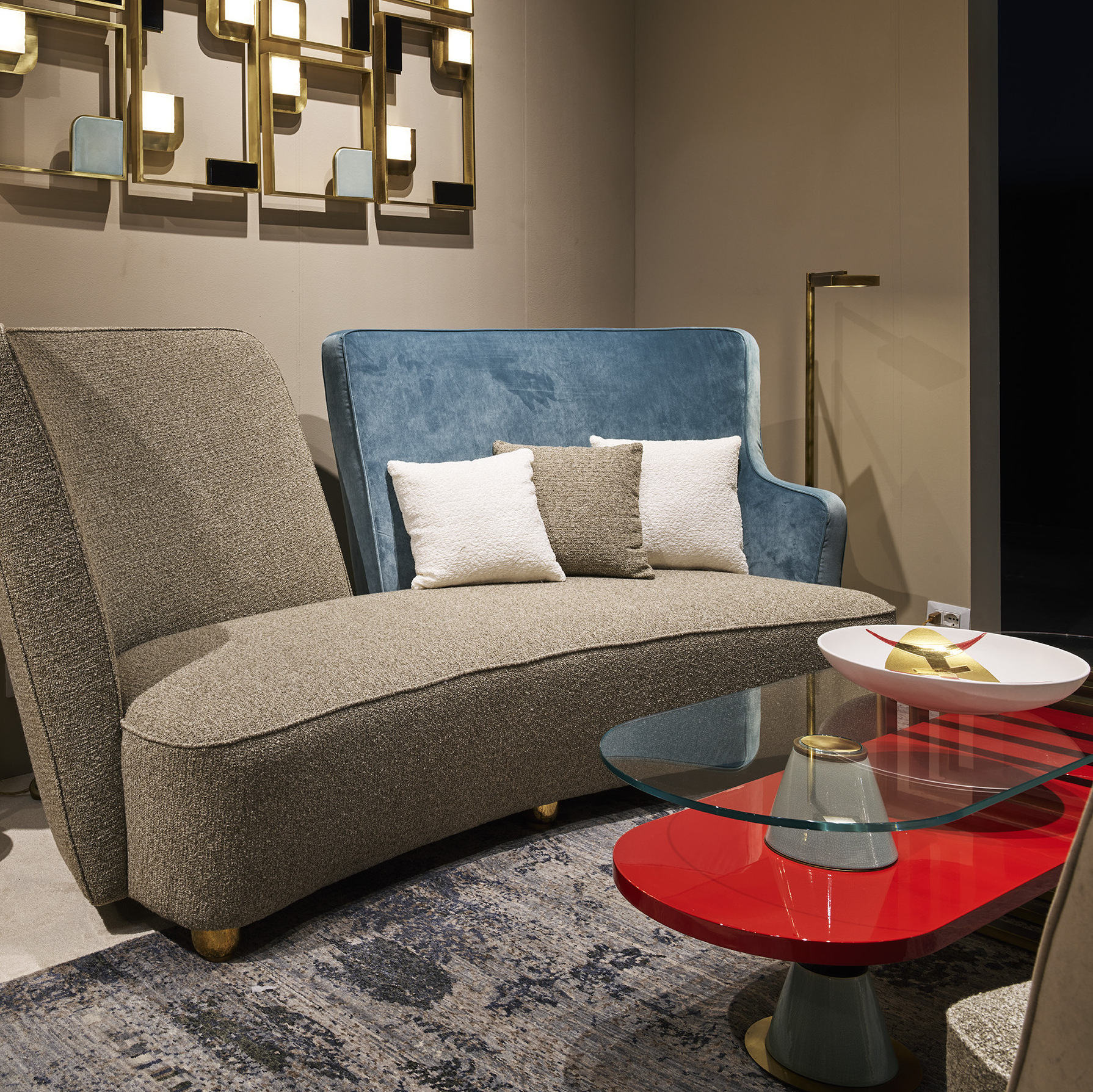 Palm - Oval coffee table